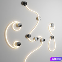 centersvet freelight wall 3D Model Vray