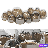 Magma light 3D Model Vray, Corona