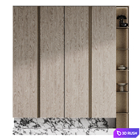 Wardrobe 003 3D Model Corona