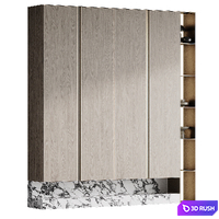 Wardrobe 003 3D Model Corona