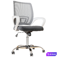 ZANZAN Mid Back Mesh Office Chair Ergonomic Swivel 3D Model Vray