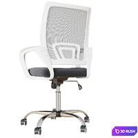ZANZAN Mid Back Mesh Office Chair Ergonomic Swivel 3D Model Vray