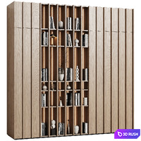 Modular cabinets in modern style 80 3D Model Vray, Corona