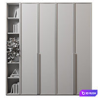 Cabinet with shelves 87 3D Model Vray, Corona