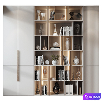 Furniture composition MLK-28 3D Model Vray