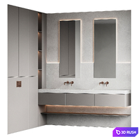 Bathroom furniture 20 3D Model Corona