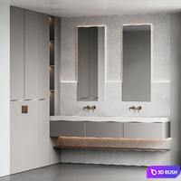 Bathroom furniture 20 3D Model Corona
