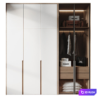 Cabinet GHS-2415 3D Model Vray