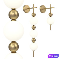 Wall lamp F-PROMO 4088-1W 4088-3W 3D Model Corona