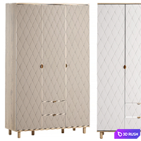 Tejons Swing Wardrobe 3D Model Corona