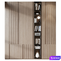 Cabinet GHS-2429 3D Model Vray