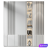 Cabinet GHS-2429 3D Model Vray