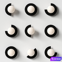 Swedish Ninja Candy circle 180 270 360 3D Model Vray, Corona