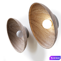 Wall lamp Japan 3D Model Corona