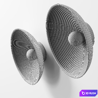 Wall lamp Japan 3D Model Corona
