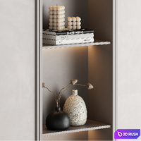 Wardrobe 002 3D Model Corona