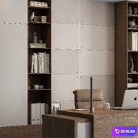 Boss Desk - Office Furniture 525 3D Model Vray, Corona