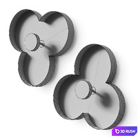 Aromas del Campo Oket Wall Lamp 3D Model Vray, Corona