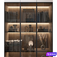 Furniture Composition | 518 3D Model Vray, Corona