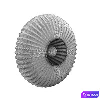 GLASS EFFECT sconce 3D Model Vray, Corona