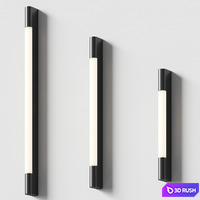 PALERMO Wall lamp By Astro Lighting 3D Model Vray, Corona