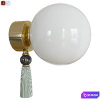 Odeon Light Palle 5405/1W 3D Model Vray, Corona