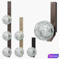 Wall lamp LEROY LEEN WALL Lampatron 3D Model Corona