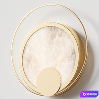 Coil Wall Light by Hudson Valley 3D Model Vray, Corona