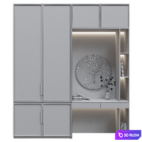 Neoclassical wardrobe 49 3D Model Corona