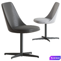 Office chair Itala Office Bonaldo 3D Model Vray, Corona
