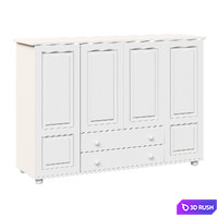 Redmond solid pine cabinet Art. 5047498 / GCS234 3D Model Corona