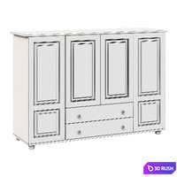 Redmond solid pine cabinet Art. 5047498 / GCS234 3D Model Corona