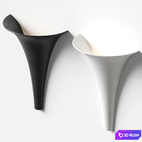 Lightning collective - Cone Plaster Wall Light 3D Model Vray, Corona