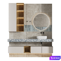 Bath furniture_6 3D Model Corona