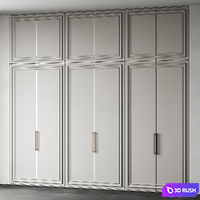 Wardrobe 25 3D Model Corona