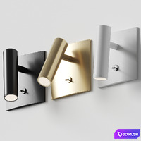 Lightning collective - Modern Adjustable LED Spot Light 3D Model Vray, Corona