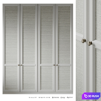Wardrobe 029 3D Model Vray, Corona