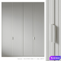 Wardrobe 033 3D Model Vray, Corona