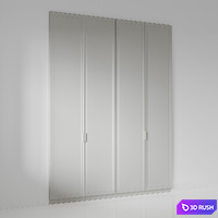 Wardrobe 033 3D Model Vray, Corona