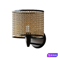 Bra Mambo Wall Lapm 3D Model Vray, Corona