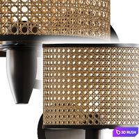 Bra Mambo Wall Lapm 3D Model Vray, Corona