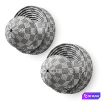 Spark and Bell Solas Wall Lamp 3D Model Vray, Corona