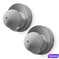 Spark and Bell Solas Wall Lamp 3D Model Vray, Corona