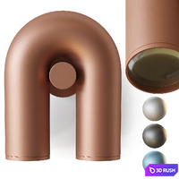 Wall Light Cirkus 3D Model Vray, Corona