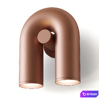 Wall Light Cirkus 3D Model Vray, Corona