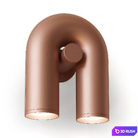 Wall Light Cirkus 3D Model Vray, Corona