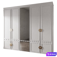 Wardrobe 164 3D Model Corona