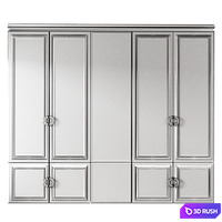 Wardrobe 164 3D Model Corona