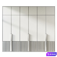 Wardrobe 173 3D Model Corona