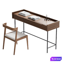 Workplace 05 3D Model Vray, Corona
